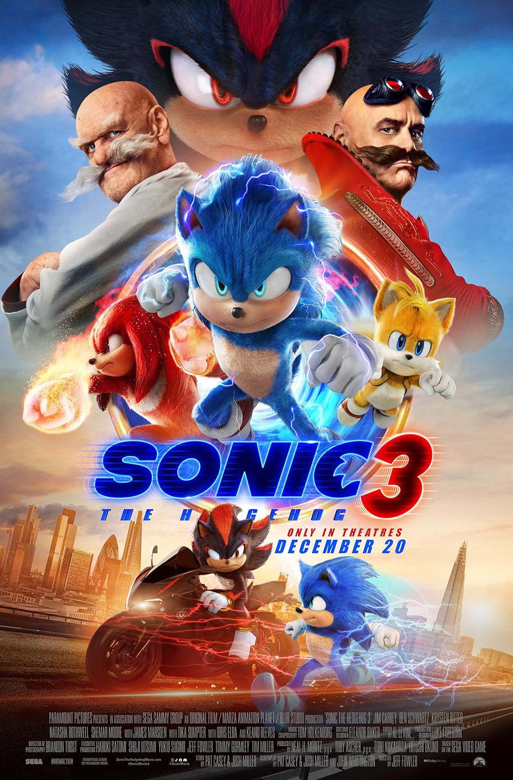 Sonic the Hedgehog 3 (2024) English Full Movie Watch Online HD